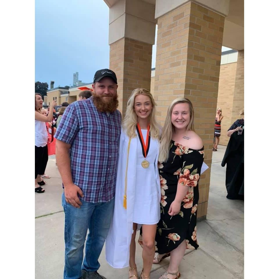 Carly's graduation - June 2019