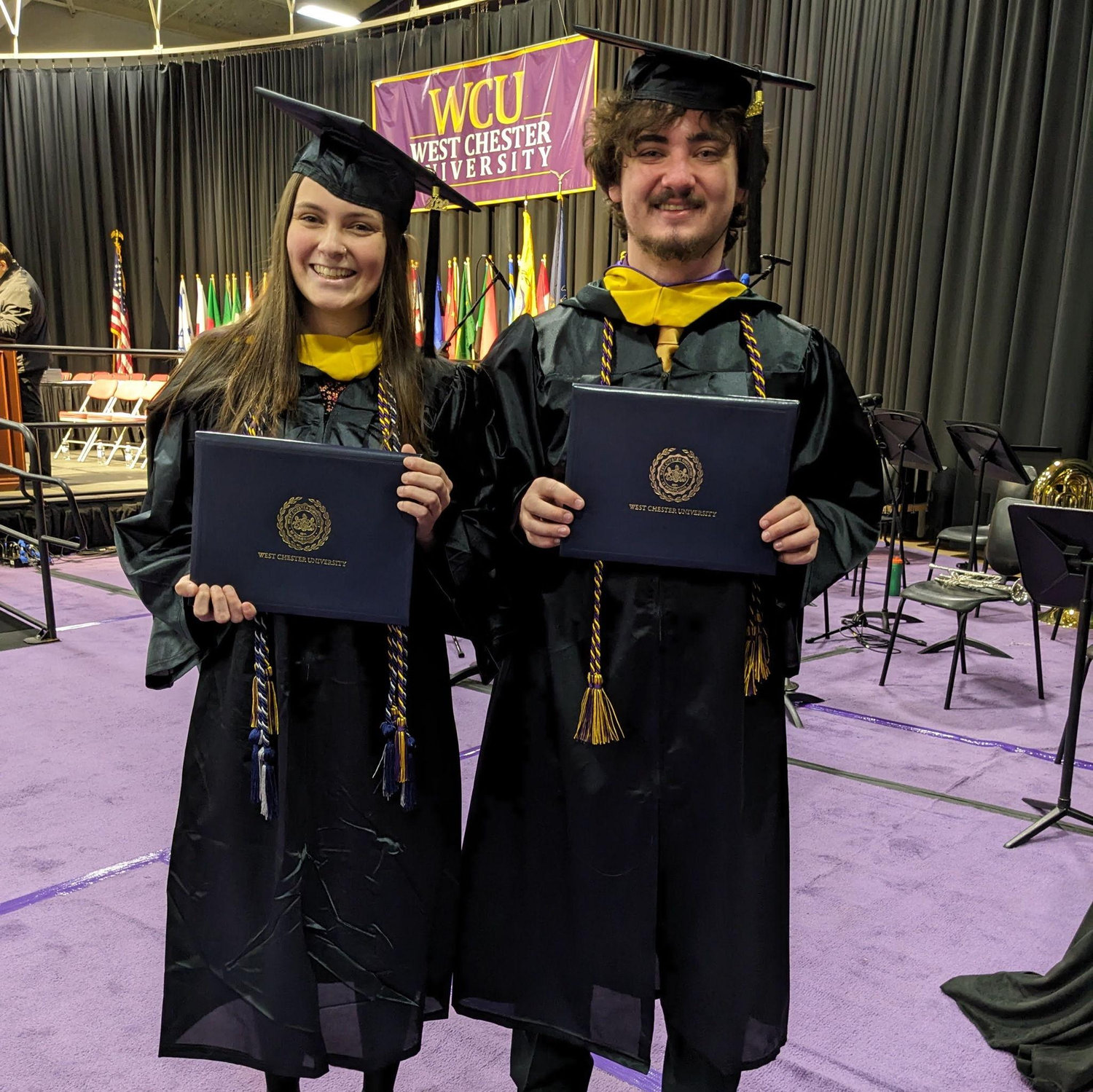 Graduated together from West Chester University in December 2022!
