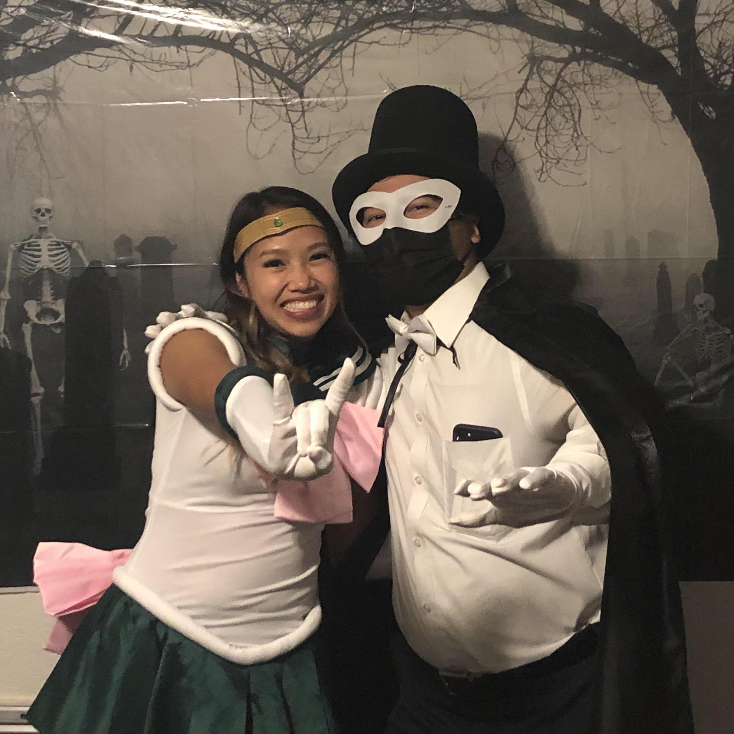 First halloween dressed up as couple.