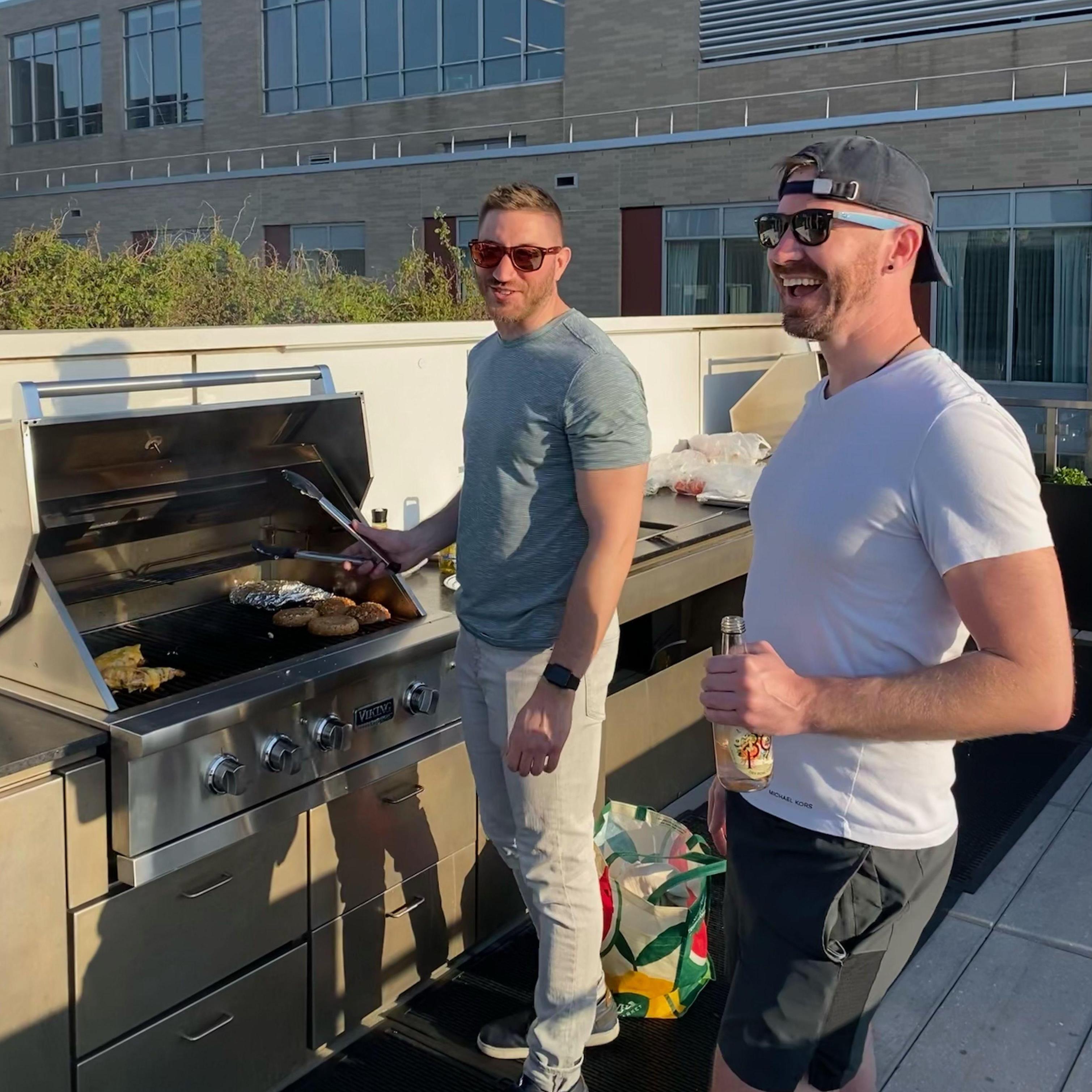 Rooftop grill time (April 2021)