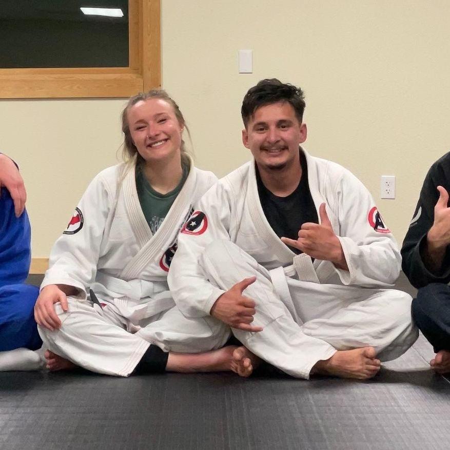 Daniel and Eden's first Jiu Jitsu class together!