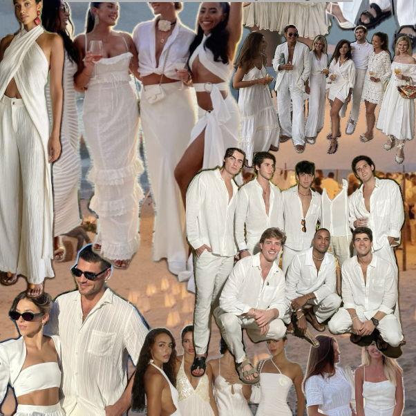 Easy, breezy, beautiful in white or ivory for our Ivory Evening affair.