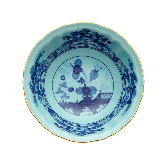 SET OF TWO Fruit bowl Oriente Italiano Iris