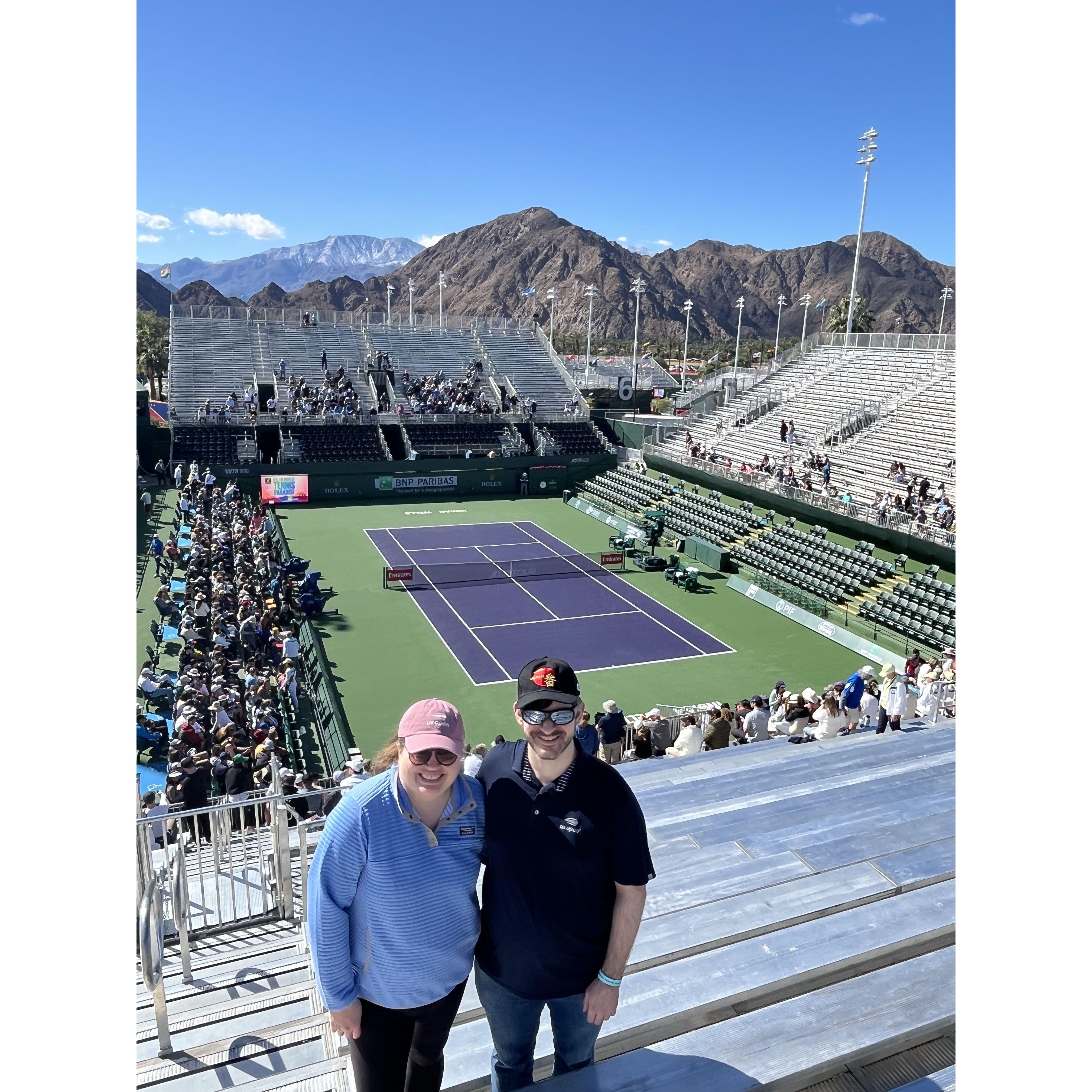 BNP Paribas Open (Indian Wells Masters 1000) Tennis Tournament in Indian Wells, California in March 2025!
