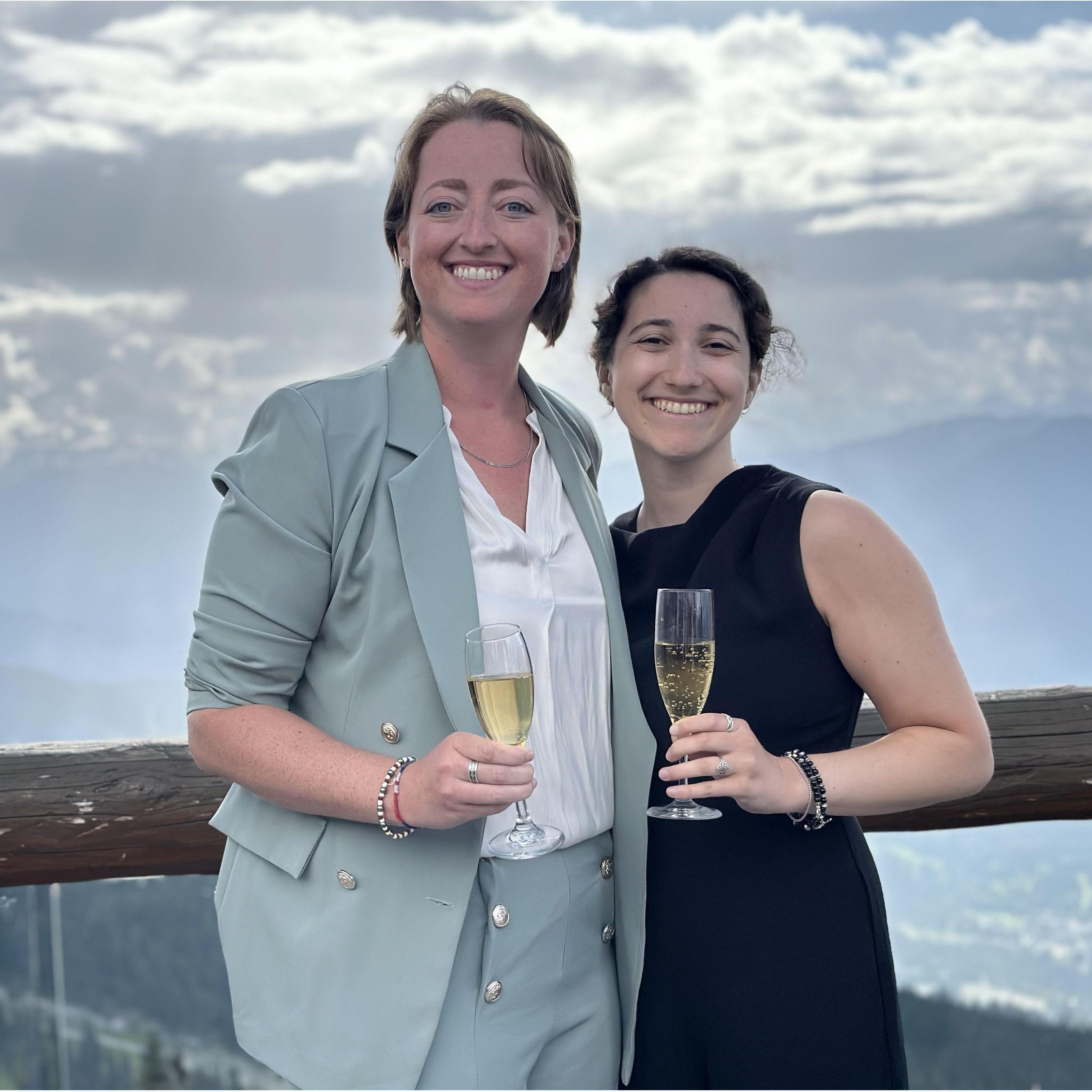 Cheers to Nina and Matt's Whistler Wedding July '25