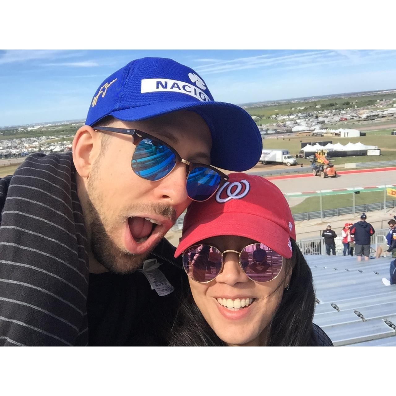 We won the Formula 1 2018 Austin Grand Prix! What a weekend. Amazing drive by Jaclyn