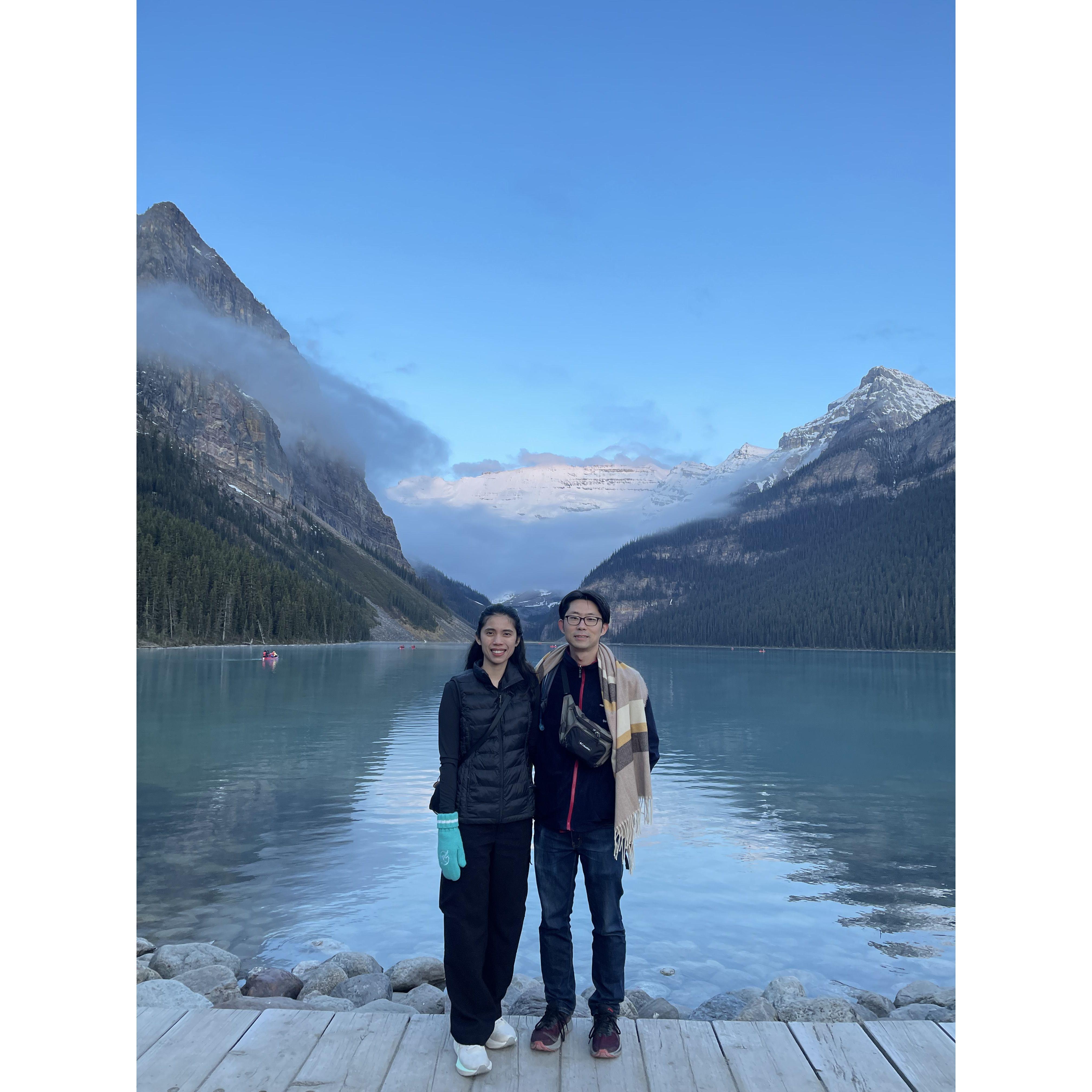 Early morning at Banff, Canada