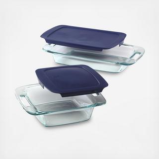 Easy Grab 4-Piece Bakeware Set