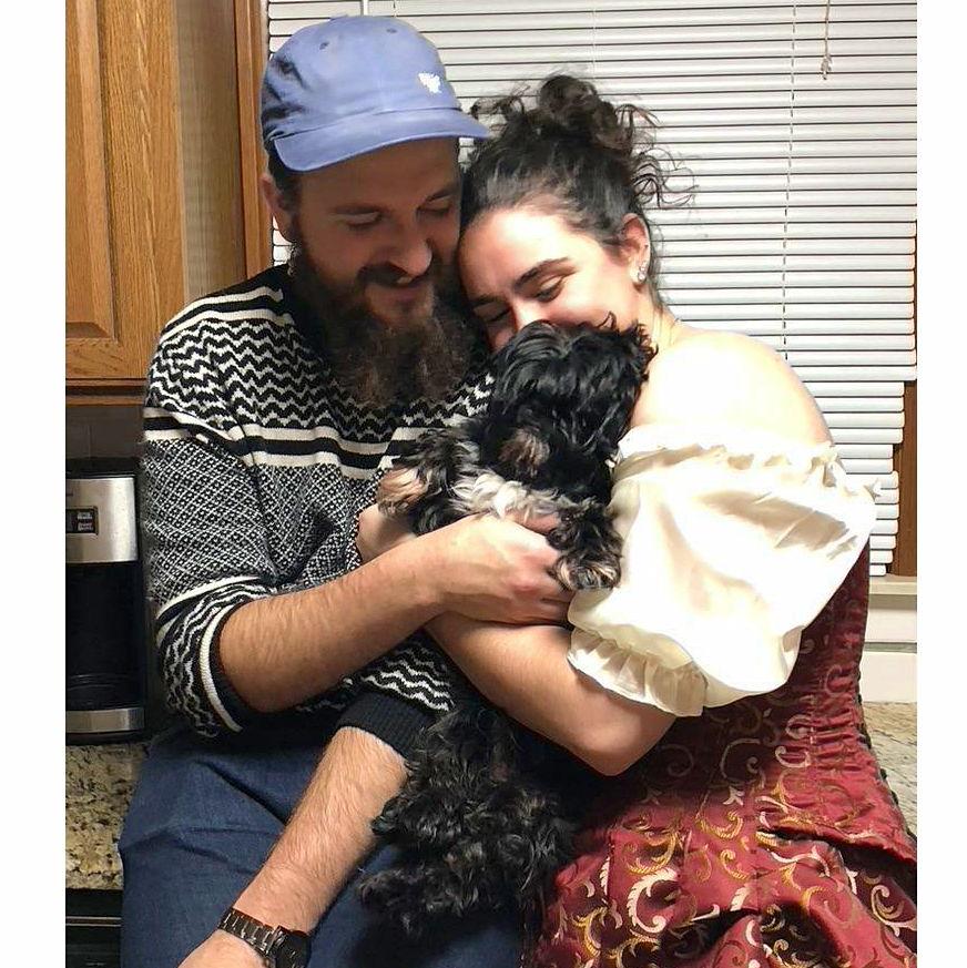 August 2019 - Oreo moves in with Hannah and Harrison