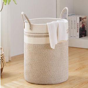 Large Woven Laundry Hamper