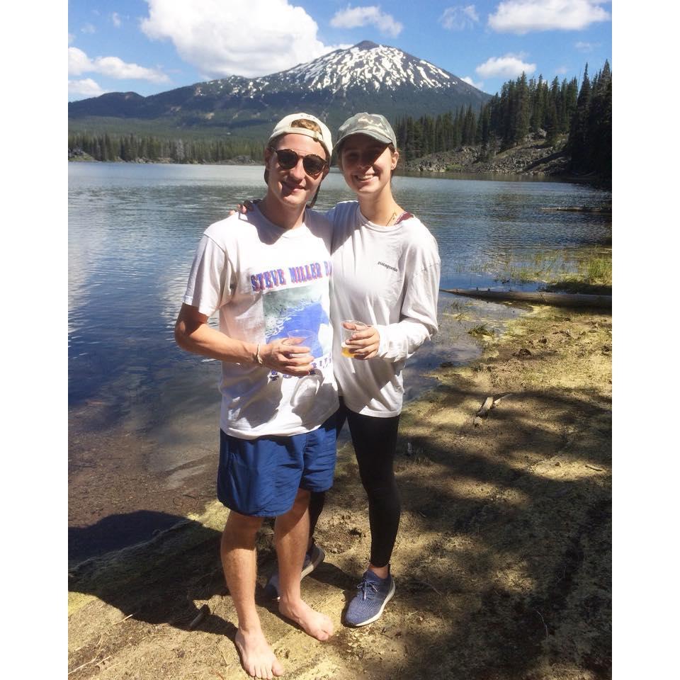 Canoes & Brews in Bend, Oregon for our college graduation trip