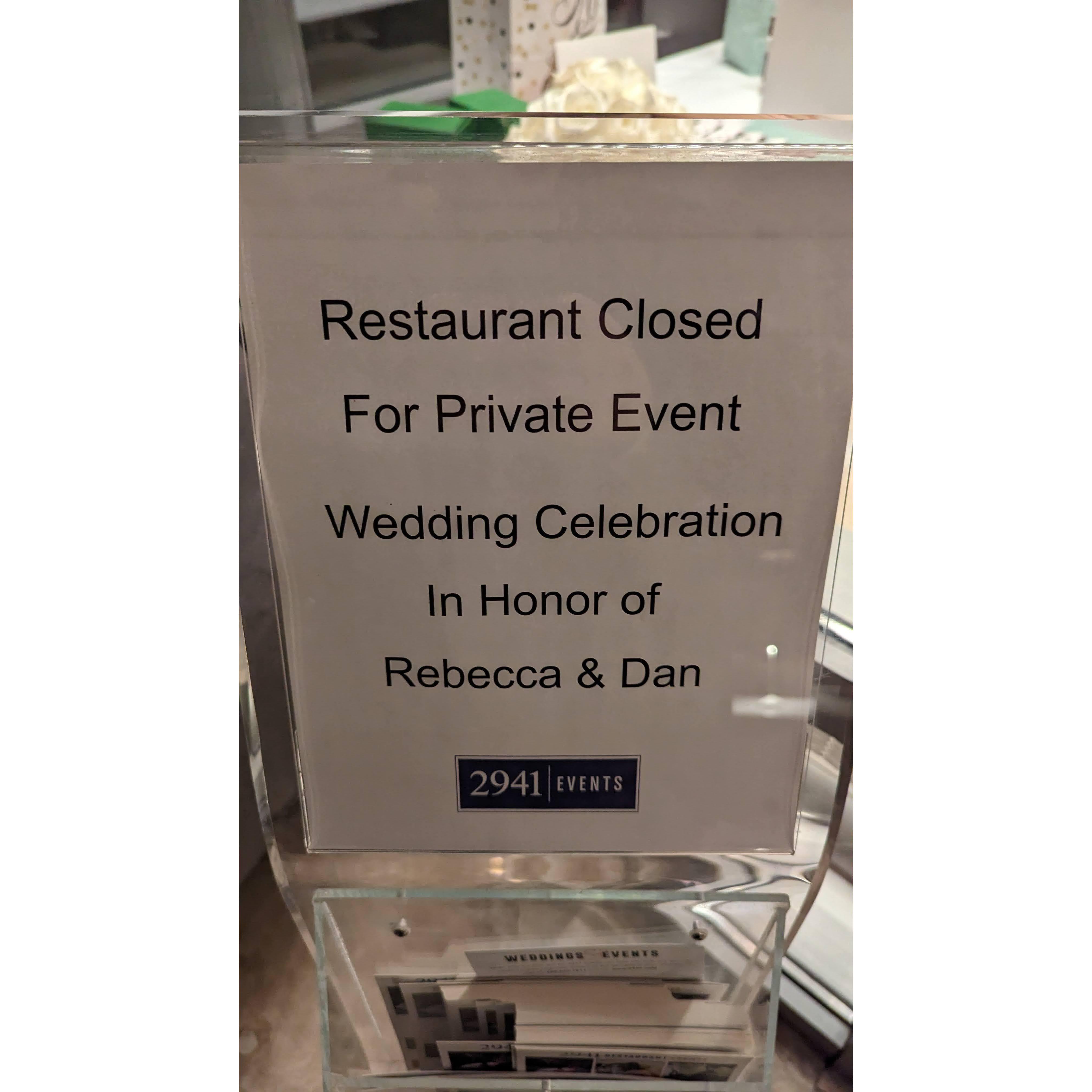 venue-special event!