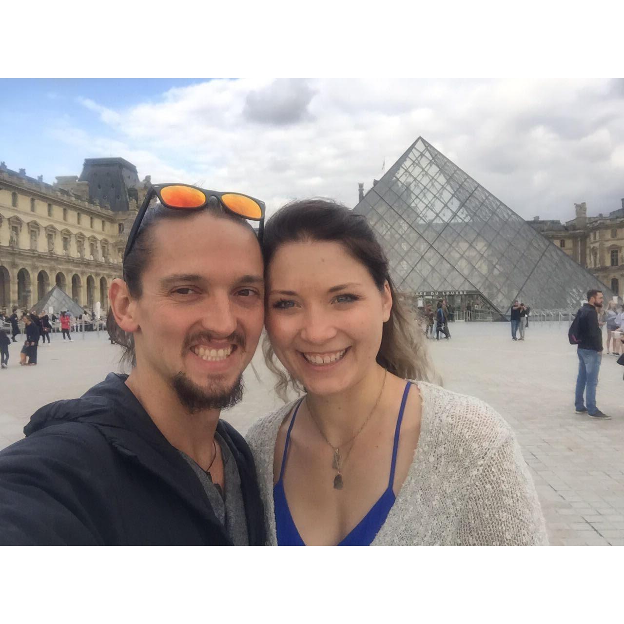Our impromptu Louvre tour