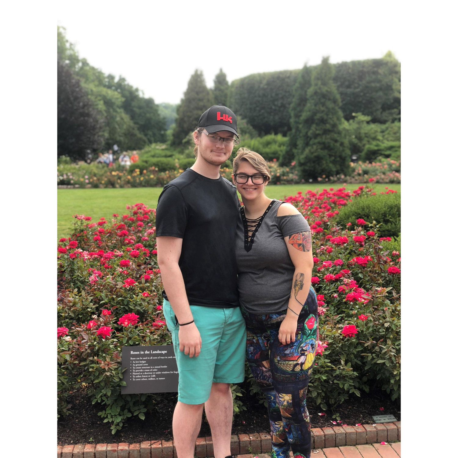 July 21, 2018. We went to the Chicago Botanic Gardens with Austin's family