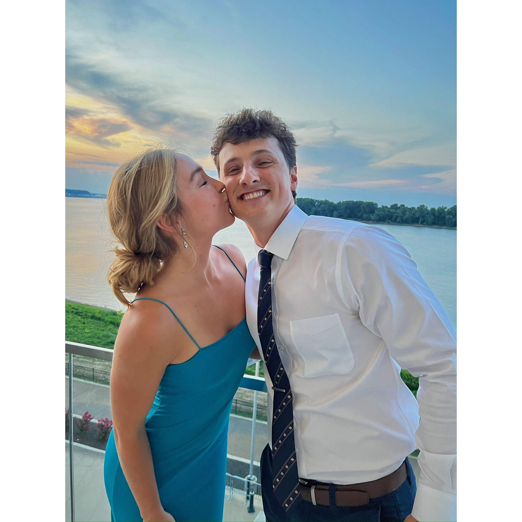 Sarah and Andrew's wedding. The best time:)
