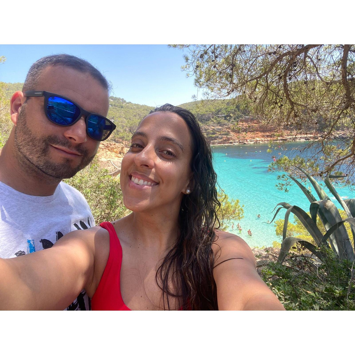 Uma das praias preferidas do Diogo, em Ibiza, é a Cala Salada