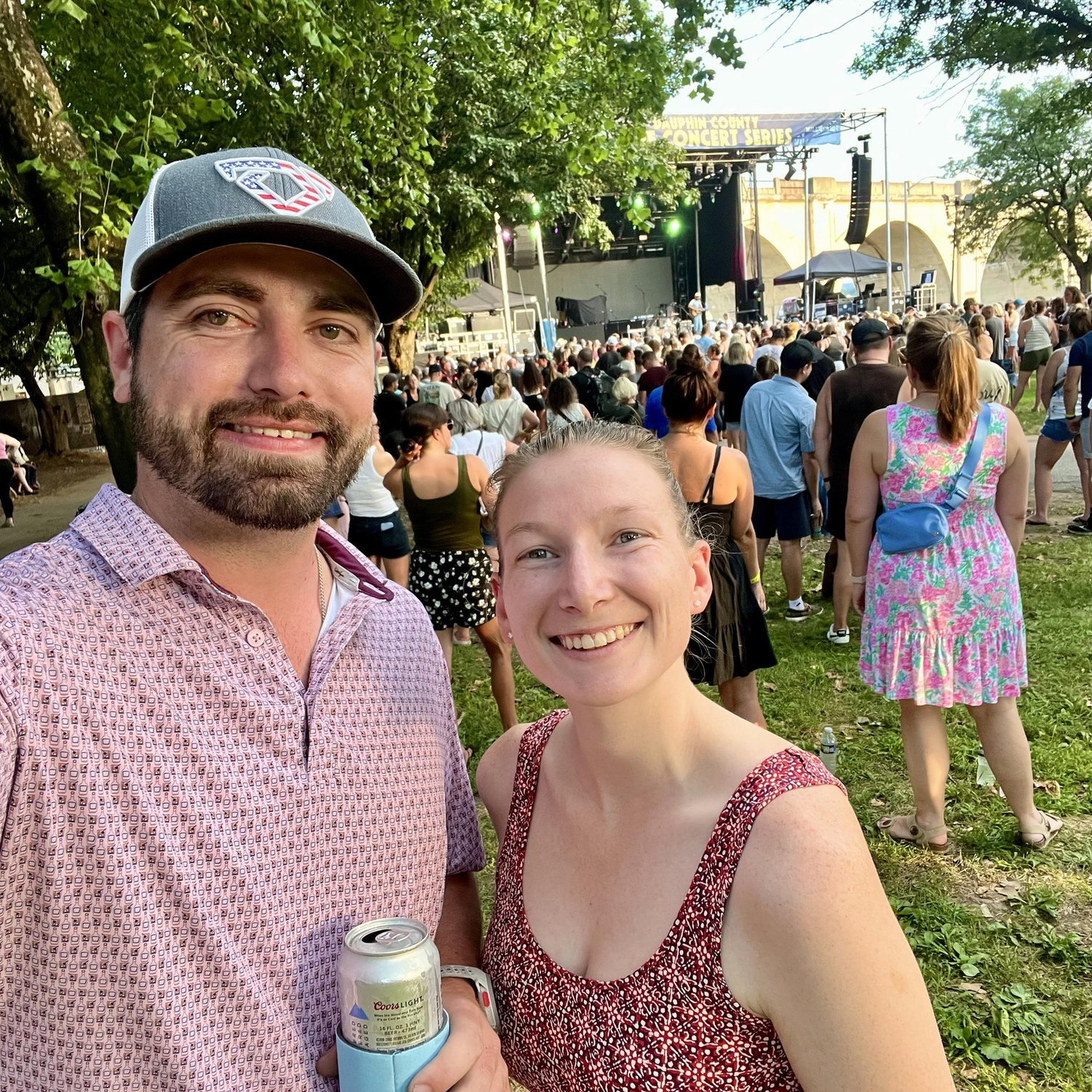 Russell Dickerson riverfront concert