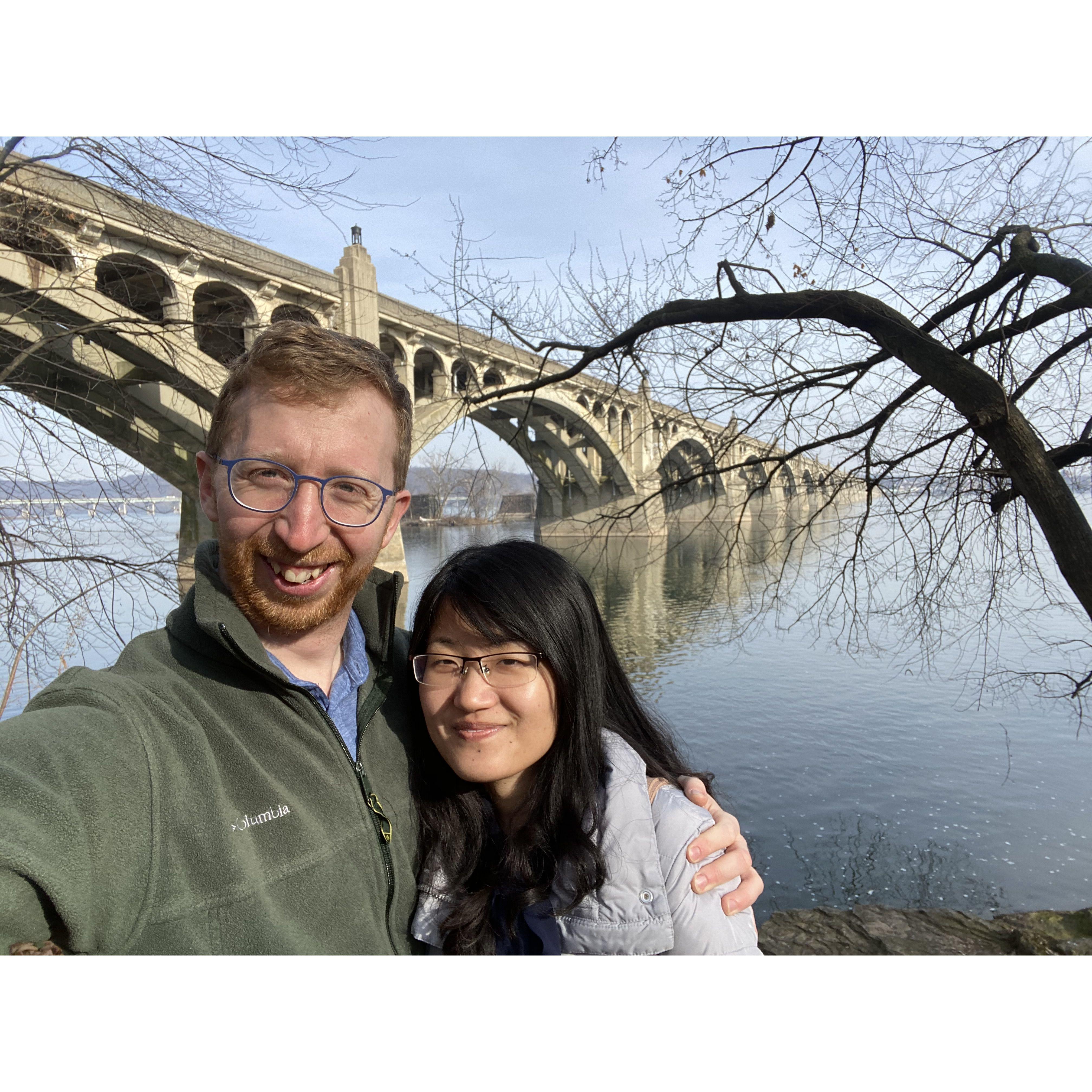 Chen's first time in Wrightsville, Pennsylvania