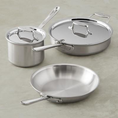 All-Clad d5 Brushed Stainless-Steel 5-Piece Set