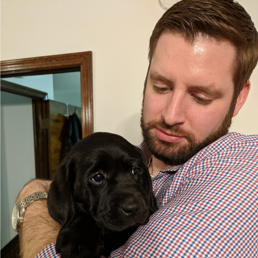And this is our favorite adventure so far - Picking up our sweet pup Verona (Rona for short) - Spring 2019