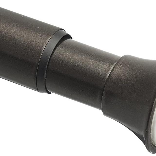 Amazon Basics Tension Curtain Rod, Adjustable 24-36" Width, Bronze Finish