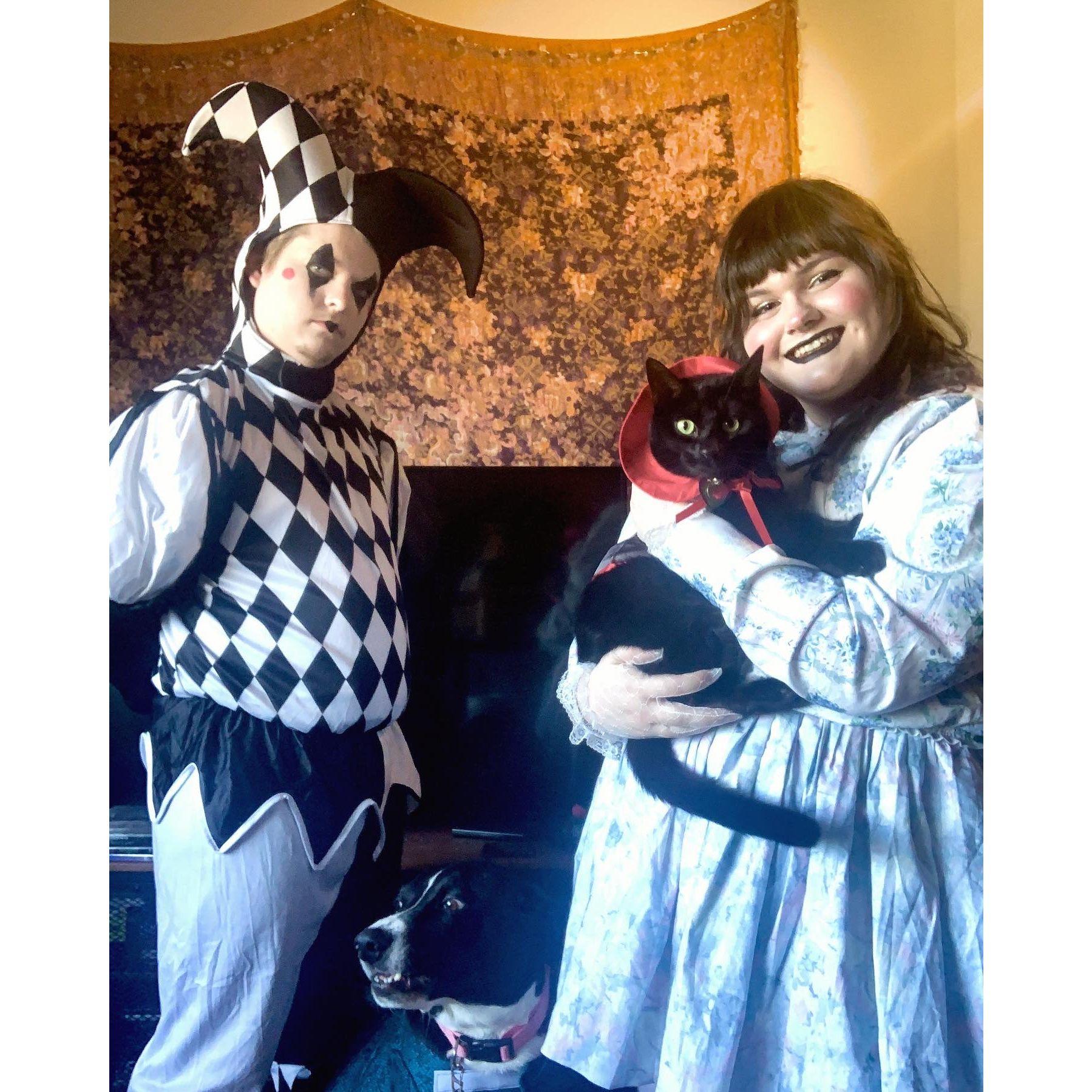 COVID lockdown halloween, 2020