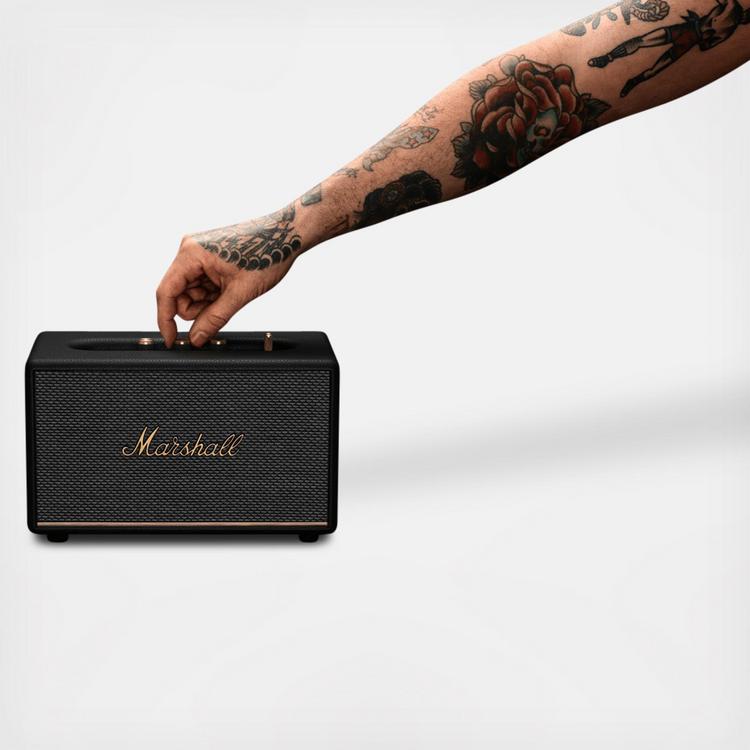 Marshall ACTON3 Bluetooth speaker ブラック Amazon.com: Marshall Acton III Bluetooth Home Speaker, Black