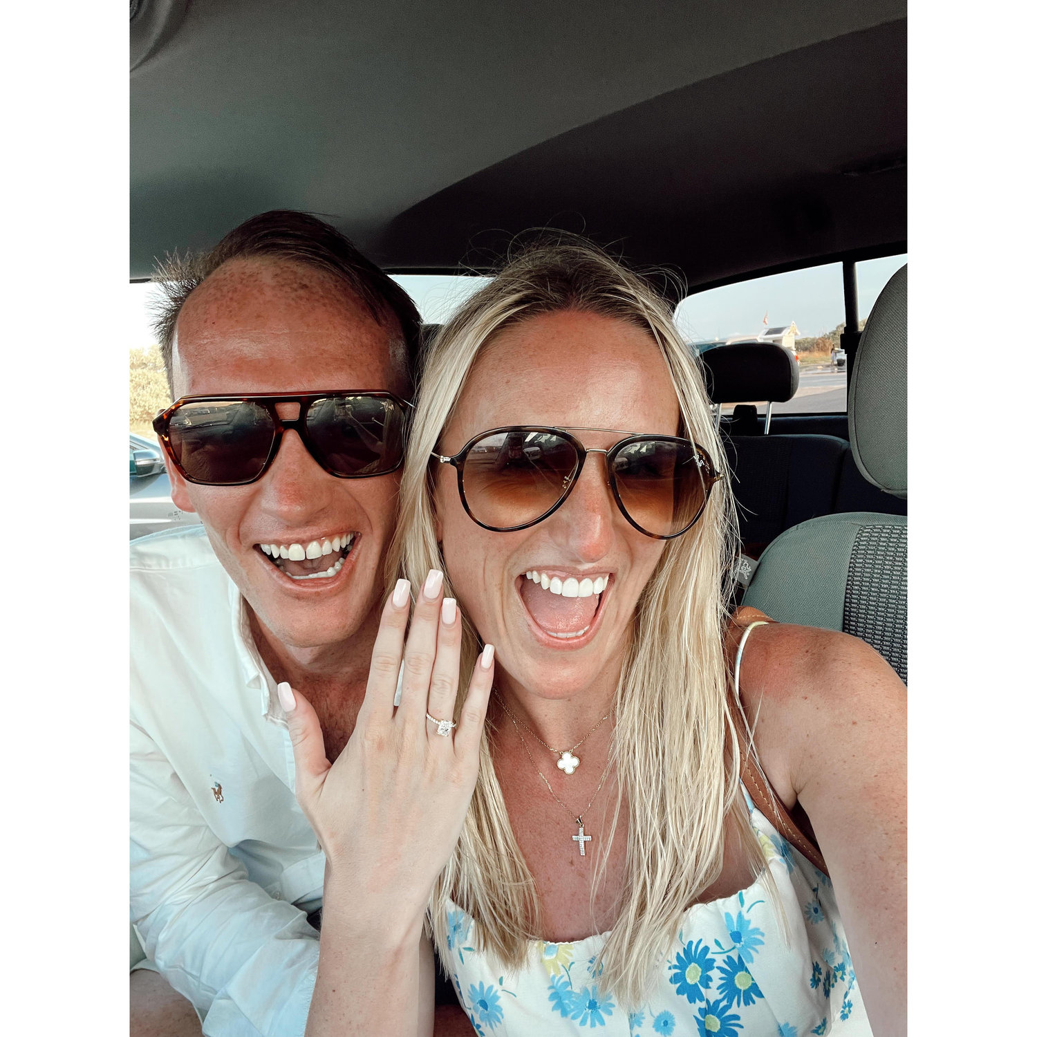 Right after we got engaged!