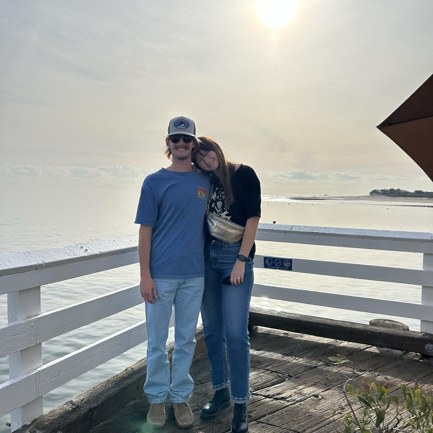 Malibu Pier with Eloise + Santa Monica Skrobar Clan - 01.06.24
