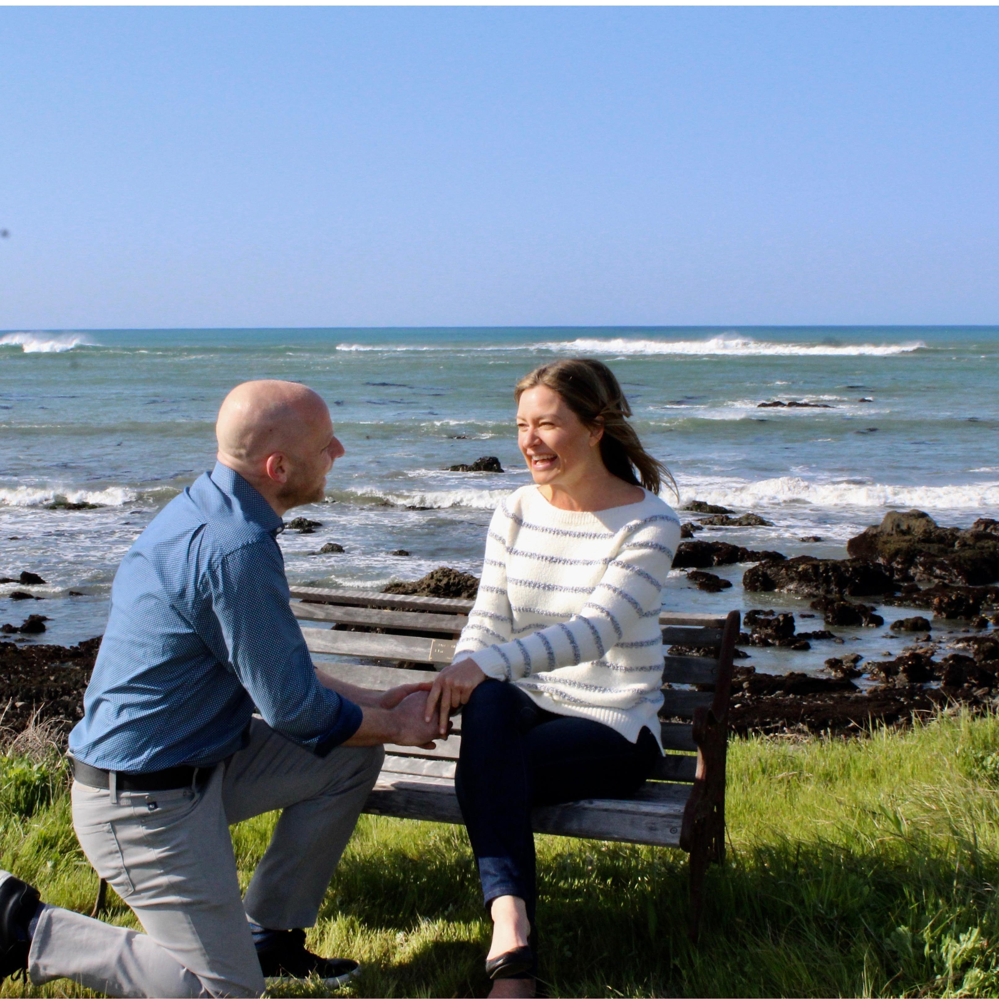 Casey proposing to Jen...