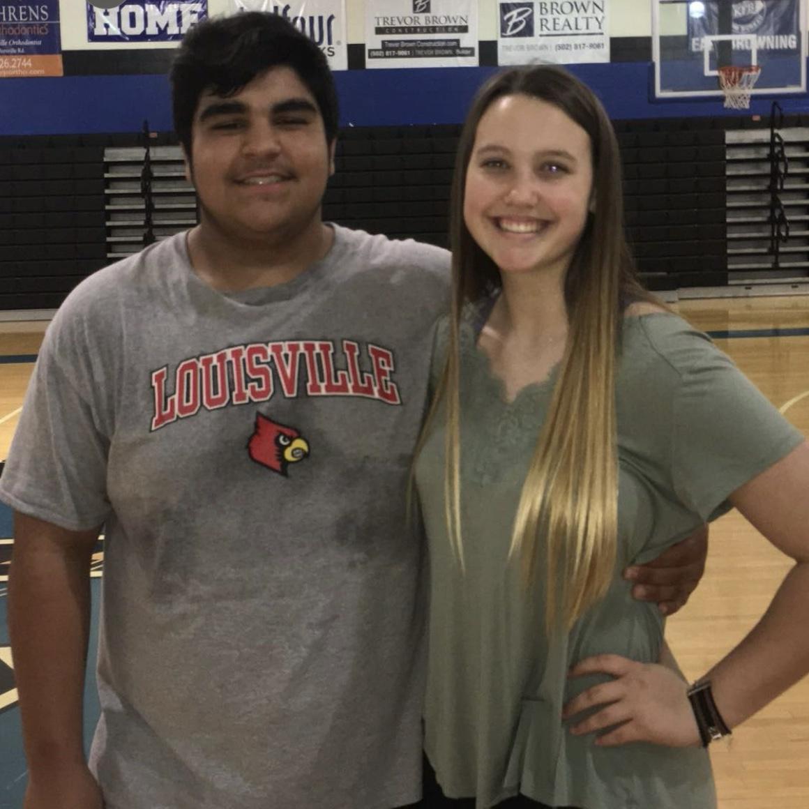 Our first photo together at the age of 14 ❤️