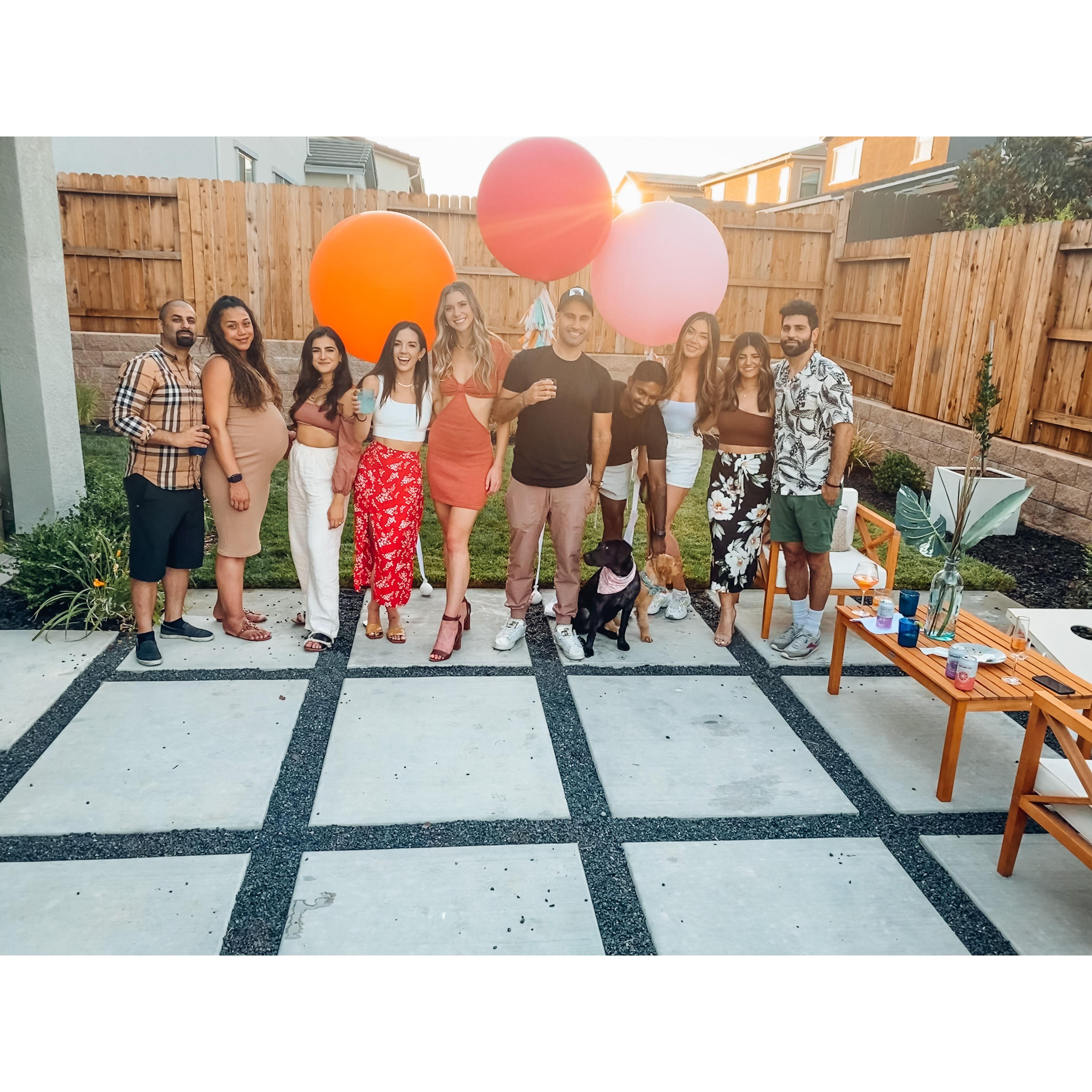 My 30th Bday at the Rocklin house!