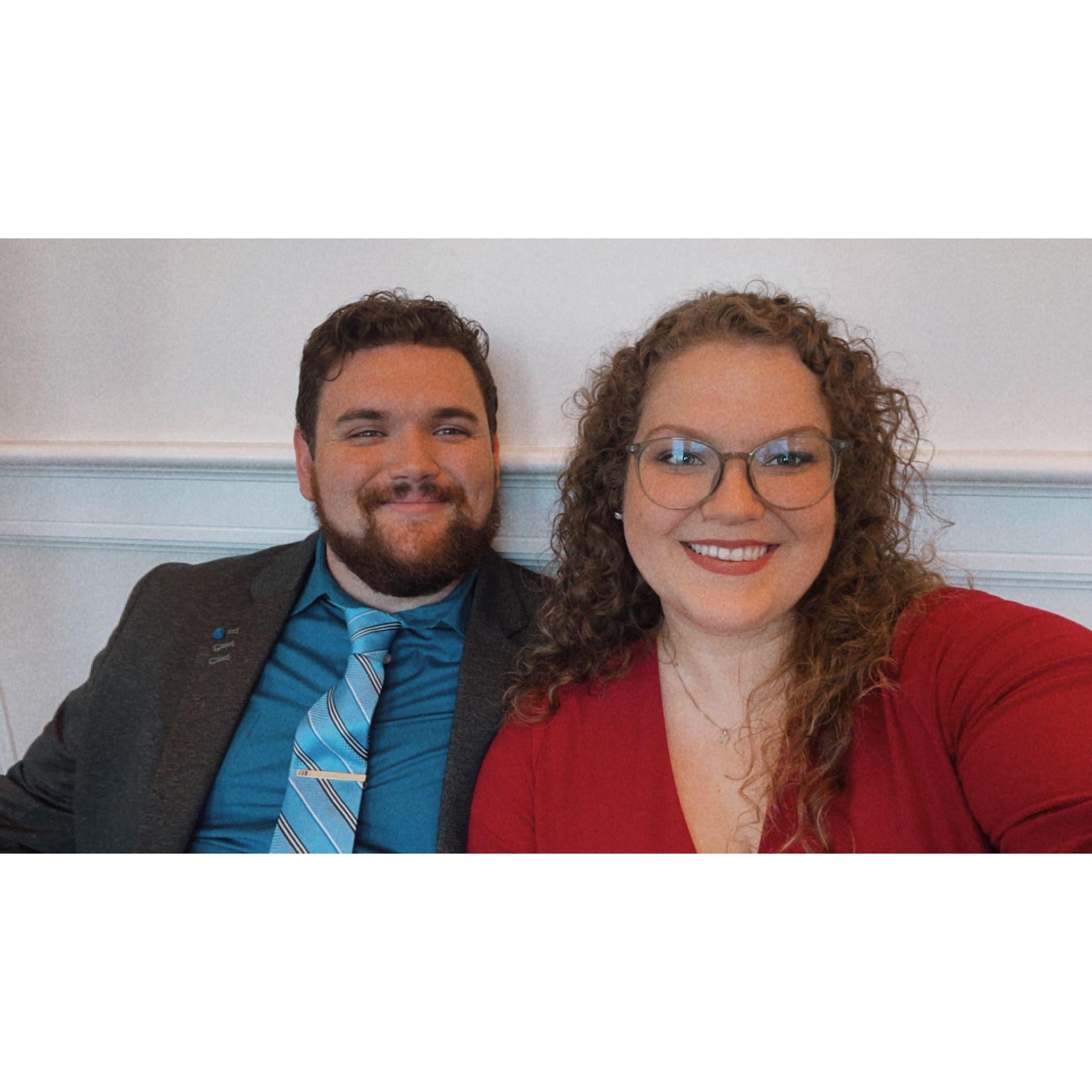 Cleaned up nicely for Isaac's Cousin's wedding!