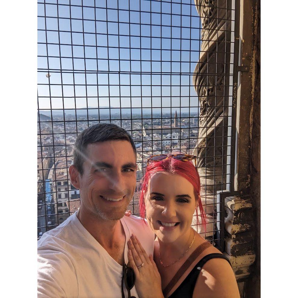 Jeremy asked me to marry him in Florence, Italy October 2023