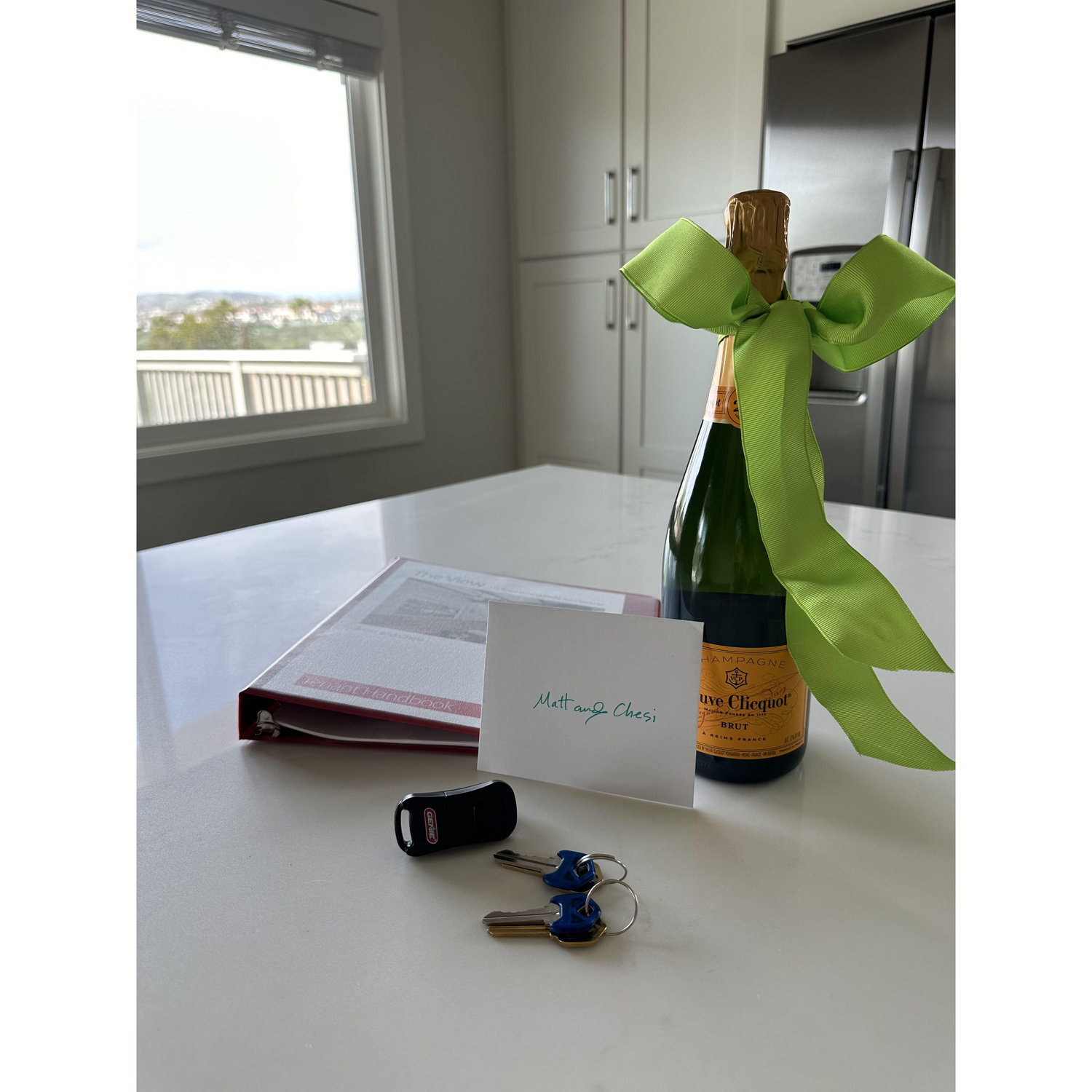 Keys to our first apartment together March 2024! So exciting!