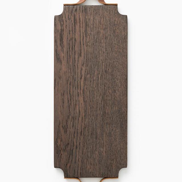 Leather Handle Serving Board