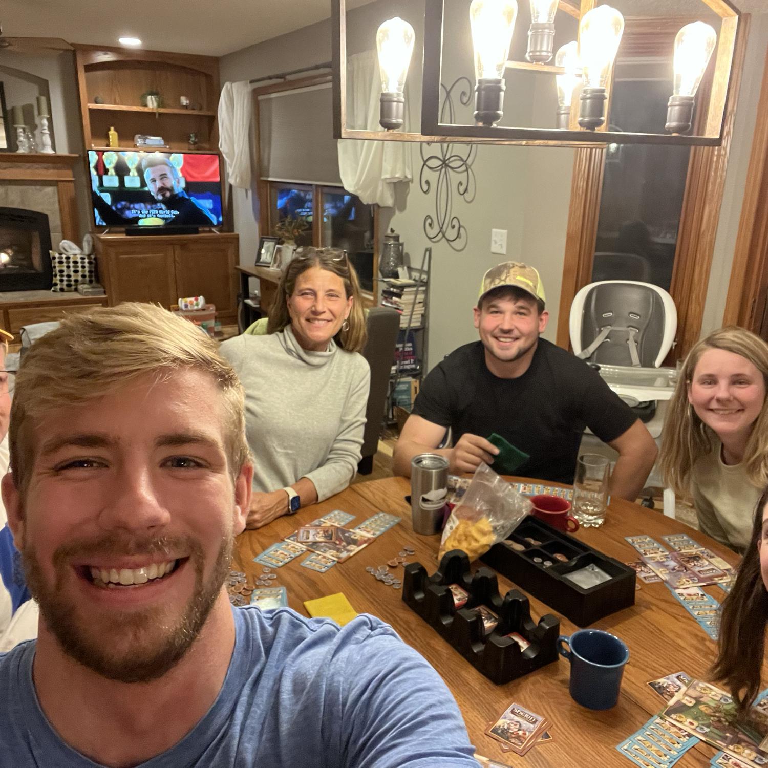 Thanksgiving games with the Folkerts