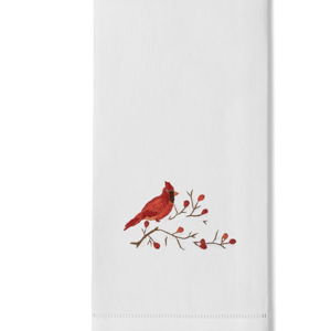 Cardinal Hand Towel by Henry Handwork