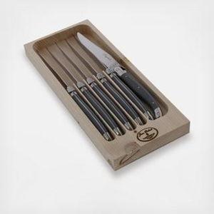 Jean Dubost Laguiole Steak Knives, Set of 6