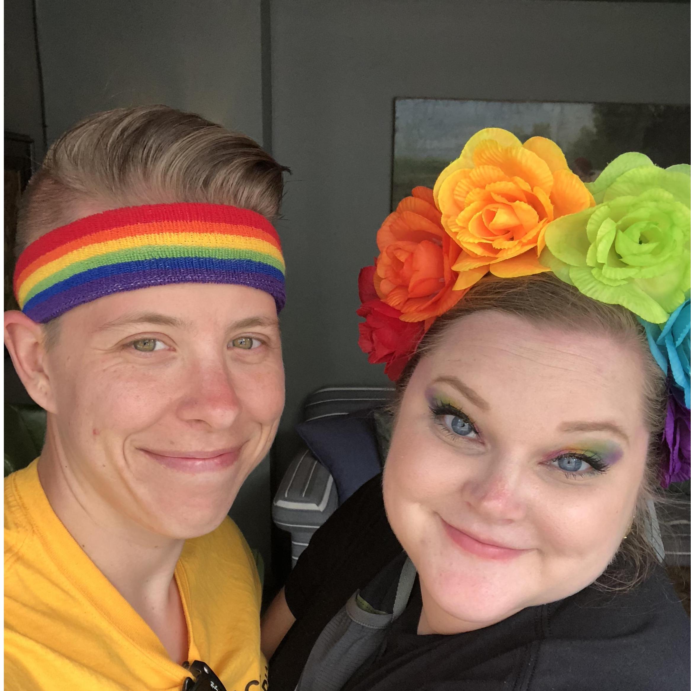 Celebrating love at SF pride!