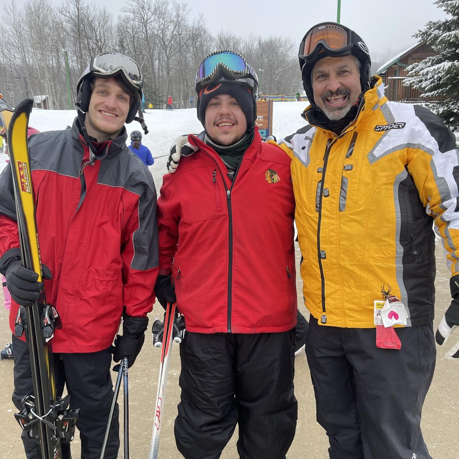 Soon Kevin started joining family trips with Gina.