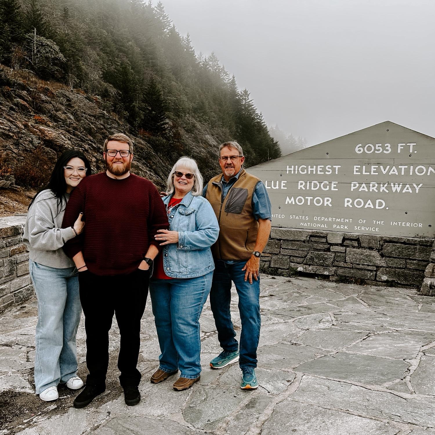October | NC with The Davises.