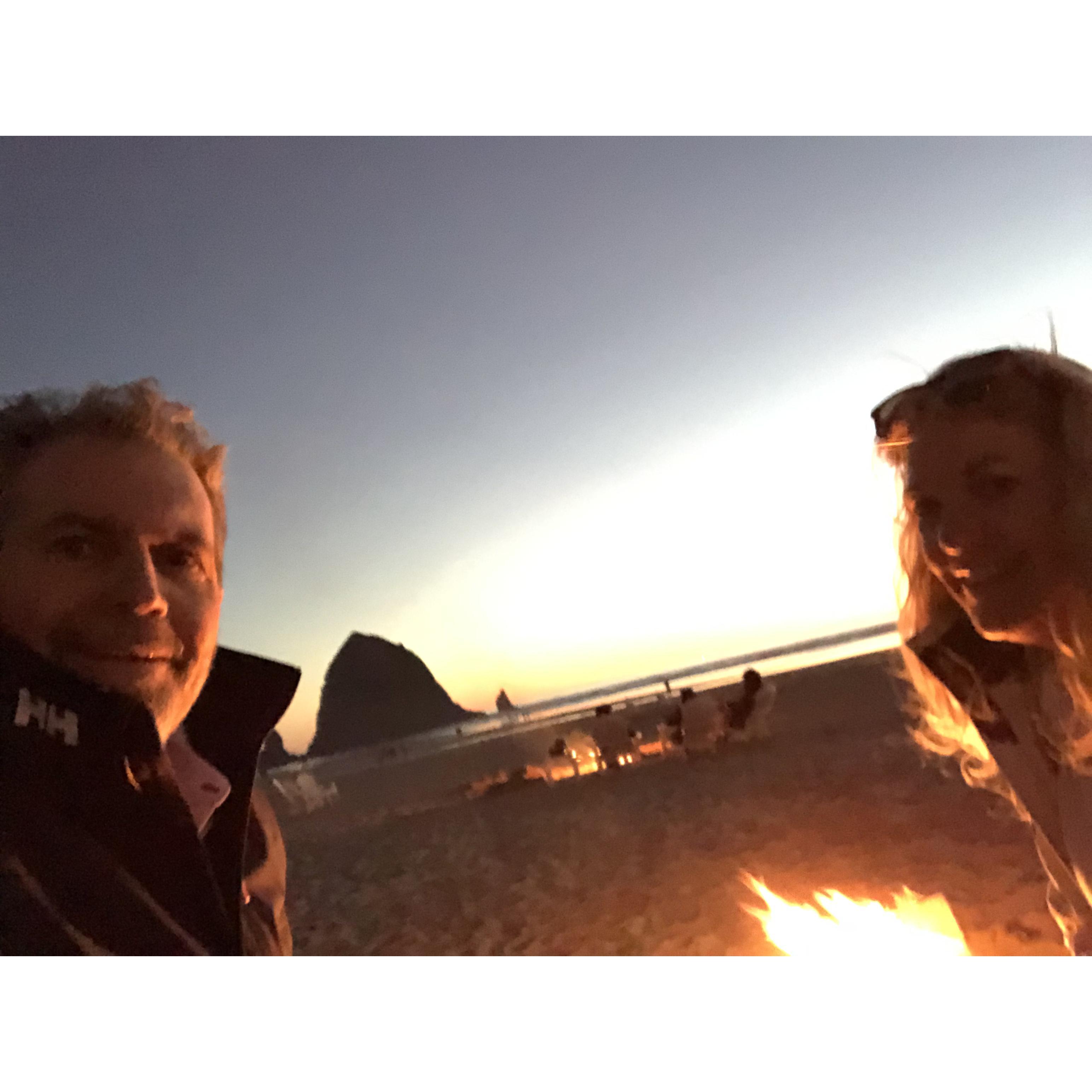 The start of a new tradition…bonfires....there’s nothing more warming!