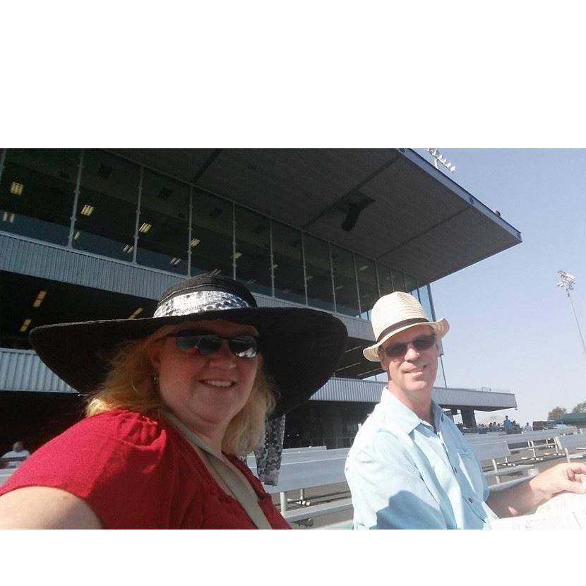 Kentucky Derby days at the horse track in Washington