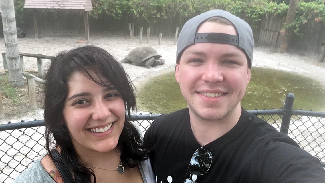 We also went to the zoo in Florida! 05/25/2017