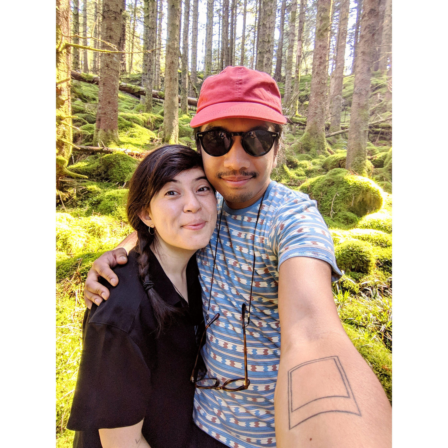 Hiking Mount Fløyen and seeing the moss (May 2019)