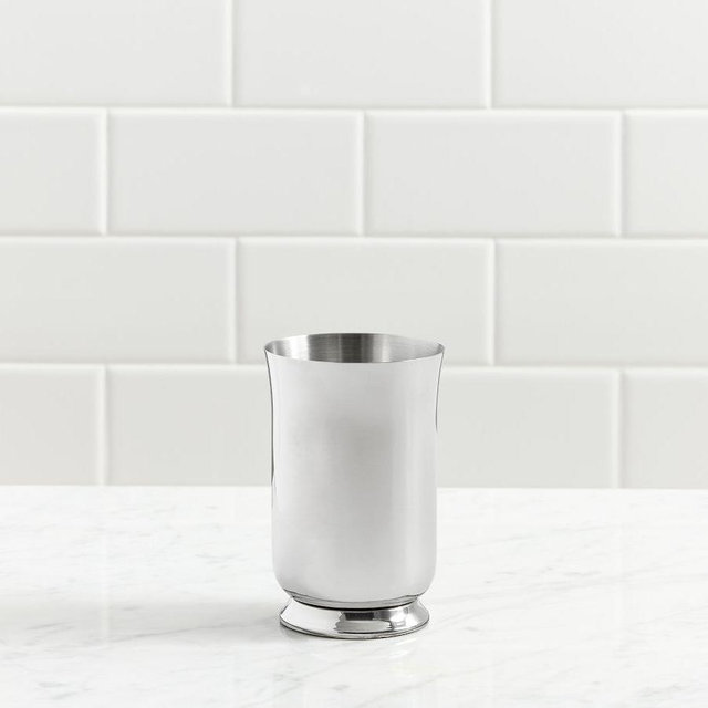 Mercer Polished Nickel Bathroom Toothbrush Holder