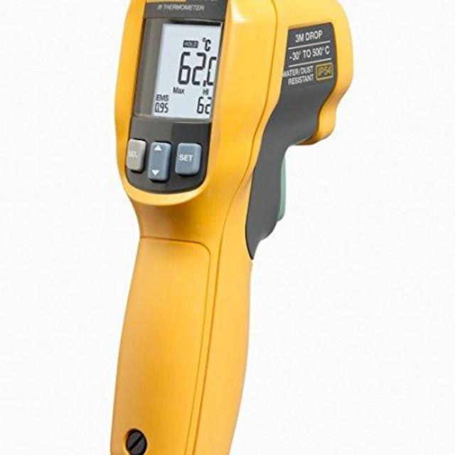 Fluke 62 MAX IR Thermometer, Non Contact, -20 to +932 Degree F Range