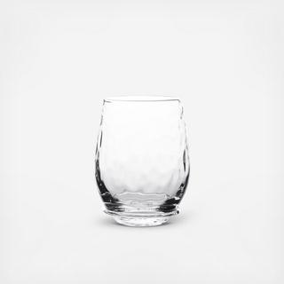 Carine Stemless White Wine Glass