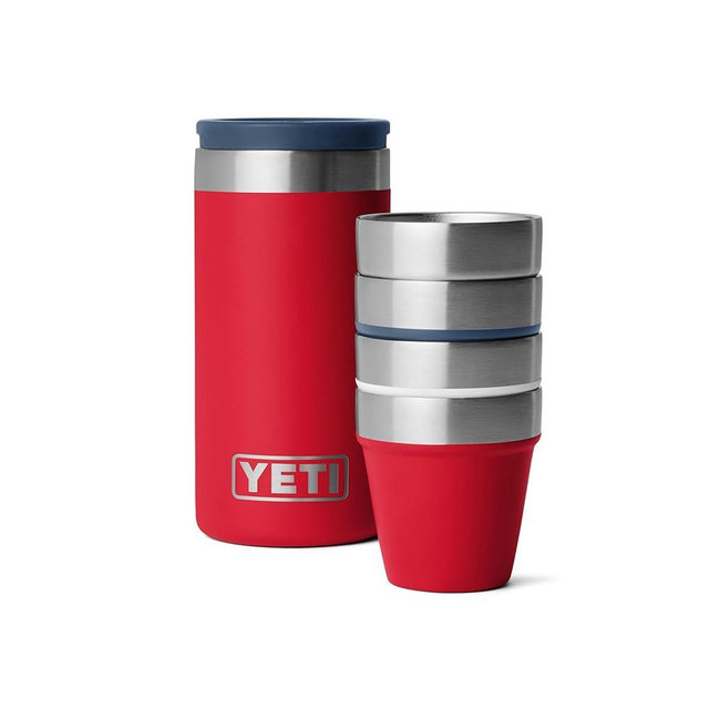 YETI Shot Glasses with Carrying Case, Set of 4